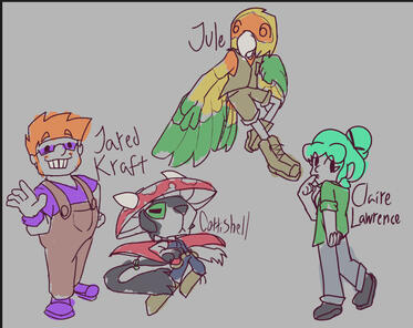 A Bundle of OCs, New and Old | 2/17